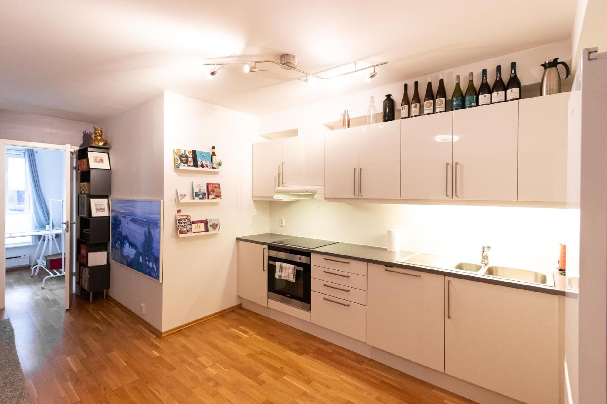 Nice, Modern Apartment in Central Bergen Buitenkant foto