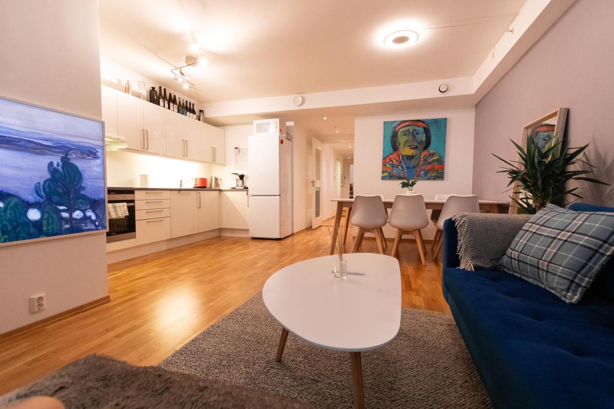 Nice, Modern Apartment in Central Bergen Buitenkant foto